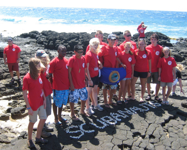 SCUBAnauts on the beach