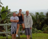 Enjoying El Yunque with the crew